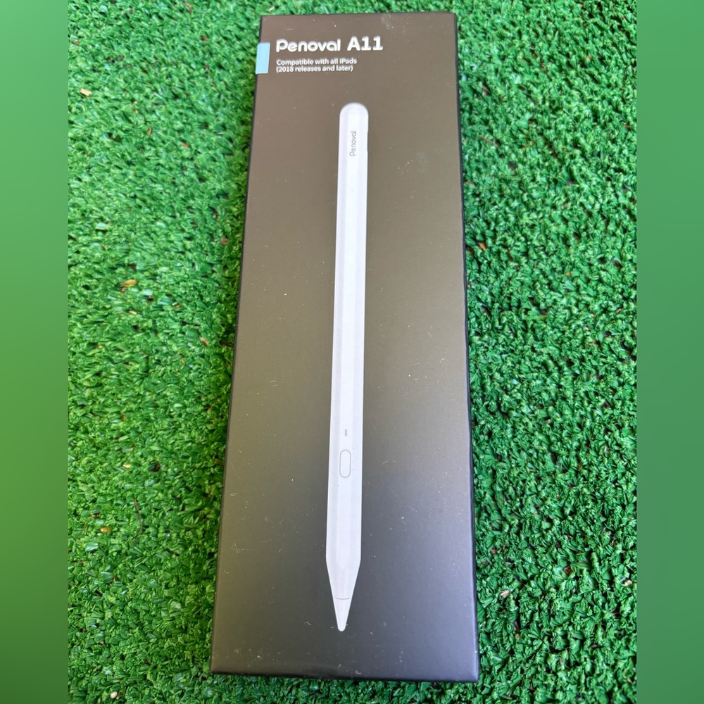 Penoval Stylus A11 Pen for iPads in Black packaging